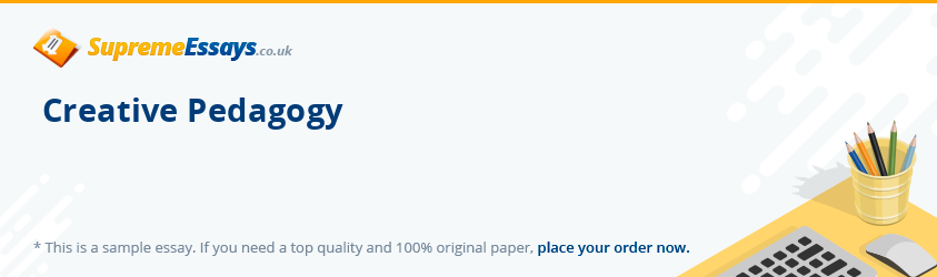 Creative Pedagogy