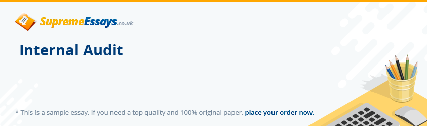 Internal Audit