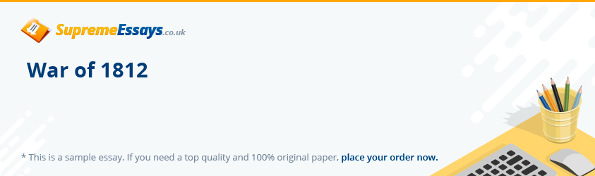 War of 1812